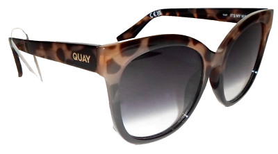 QUAY   Brown Tortoise Smoky Gradient Sunglasses  NWT