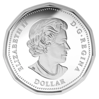 🇨🇦 Rare Canada Summer Olympic Lucky Loonie $1 Silver Colored
