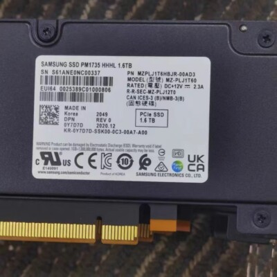 Samsung PM1735 PCIE SSD HHHL SOLID STATE