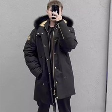 Moose Knuckles Mid-length Down Jacket for Men and Women