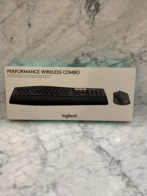 Logitech Performance Full-size Wireless Keyboard and Mouse Combo