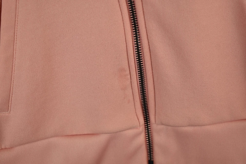 ADIDAS Pink Track Jacket size Uk 6 Womens Full Zip Sports Jumper Casual Outdoors - Image 4 of 4