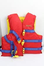 Stearns Red Youth Life Jacket Fits Chest 26-29" Weight 50-90 lbs