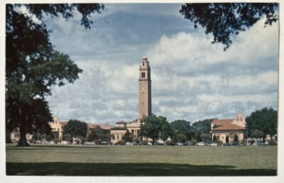 #ad L.S.U. Campus Scene Baton Rouge Louisiana LA Vintage Postcard $8.99