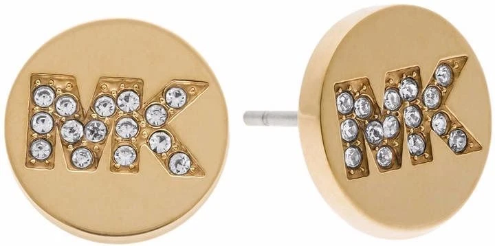 NEW MICHAEL KORS GOLD TONE PAVE CRYSTAL