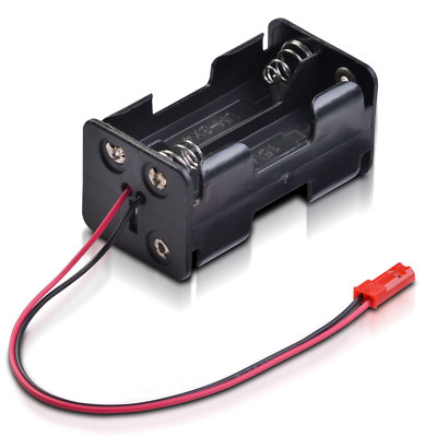 Box Batteria 4 X Mignon Tipo Aa Con Spina Bec E Cavo Interruttore