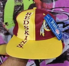 Washington Redskins NFL Football Snapback Cap Hat Vintage 90s Adjustable Size