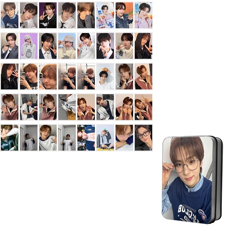 40pcs/set TWS Member Photo Card . Photocards+Iron Box YOUNGJAE