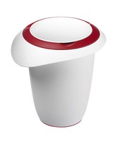 Westmark Quirltopf Mit Zweigeteiltem Deckel, 1 L Rot 3151227R