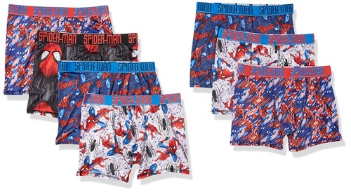 Spiderman Boys Multipacks with Multiple Print Choices Available in Sizes 4 6 ...