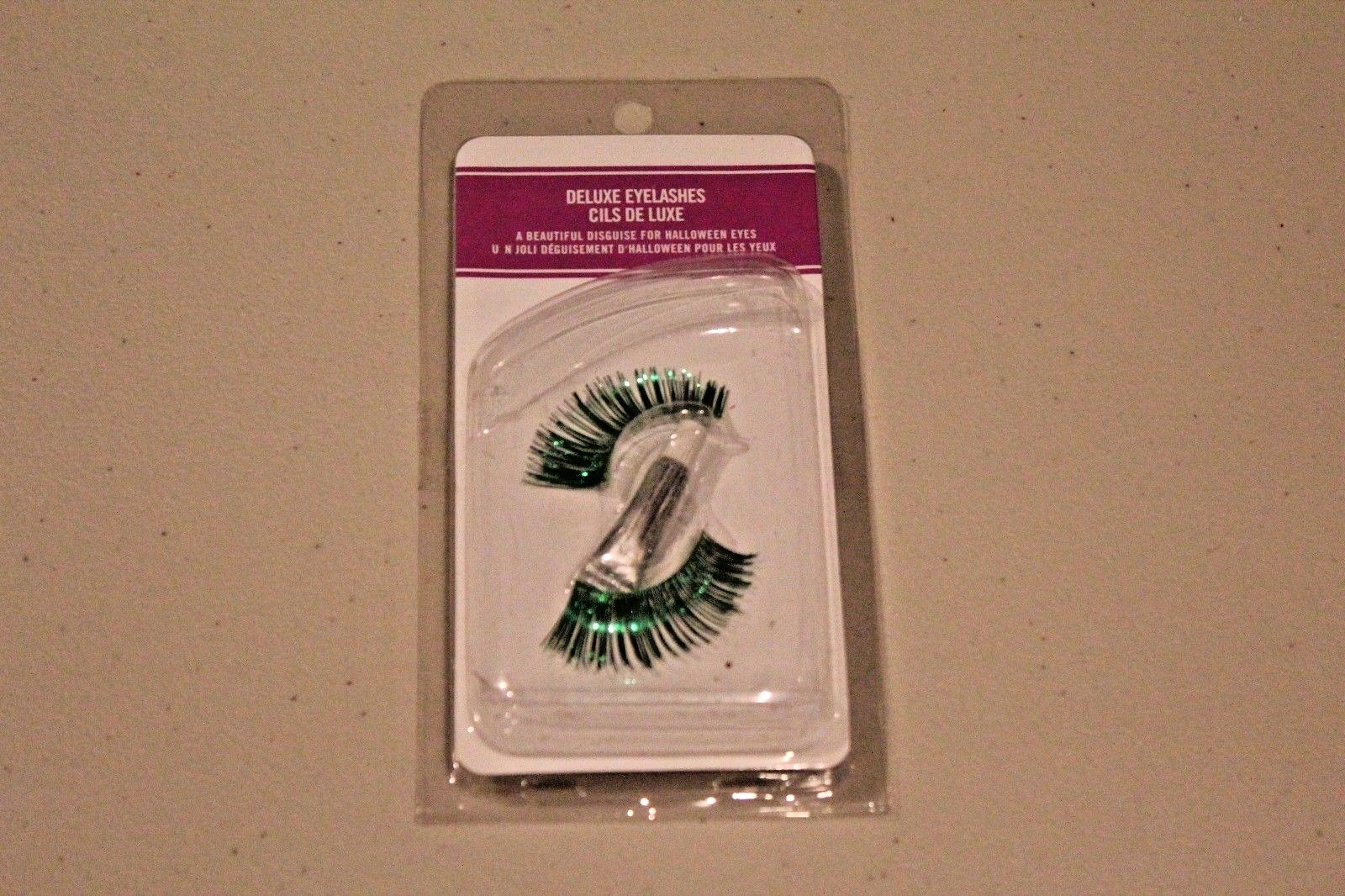 Halloween Accessories Green Eyelashes