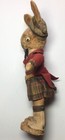 1930s? GUND Stuffed Rabbit SCOTTISH COSTUME kilt 15.5-inches tall +ears  — photo 5