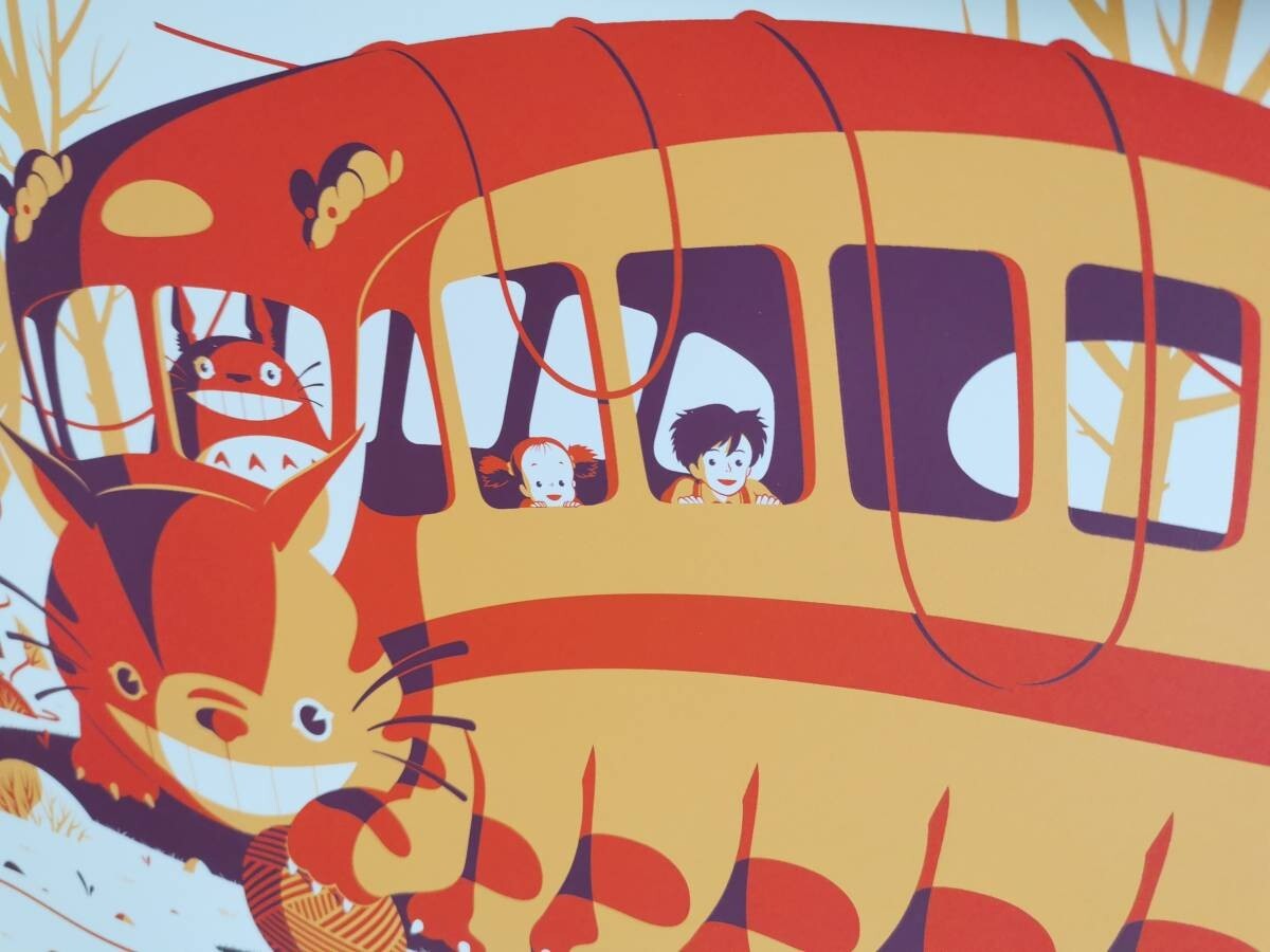 My Neighbor Totoro 1988 Original Movie Poster 24x18inch Limited