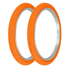 PRO+ TIRES 20 x 1.75 ORANGE P-1064 PAIR (2 PCS)