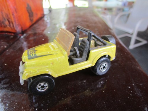 HOT WHEELS 1982 CHEVROLET MEAN GREEN Patch Beater Jeep CJ TRUCK Toy car Lot - Picture 3 of 8