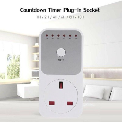 Smart Control Countdown-Timer Schalter Automatische Abschaltung Outlet Plug-in B