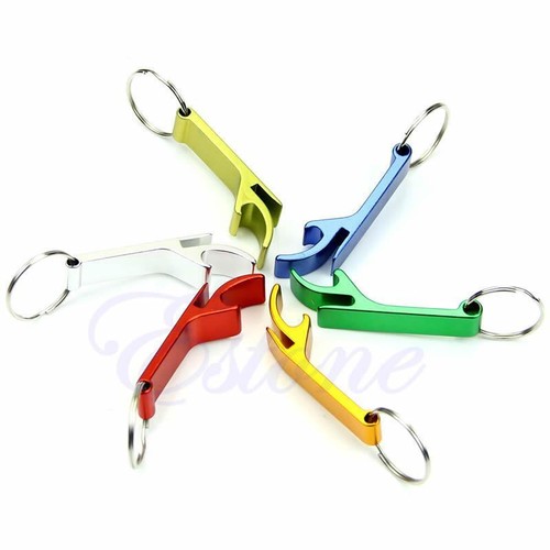 for Key Chain Beer Bottle Opener Small Beverage for Key Ring Claw Bar Pocket Too - Picture 4 of 8