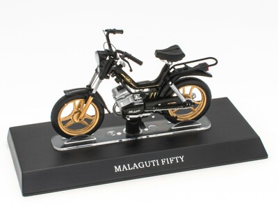 Mofa Malaguti Fifty 1:18 Leo Modell Diecast Modell Motorrad Roller M002