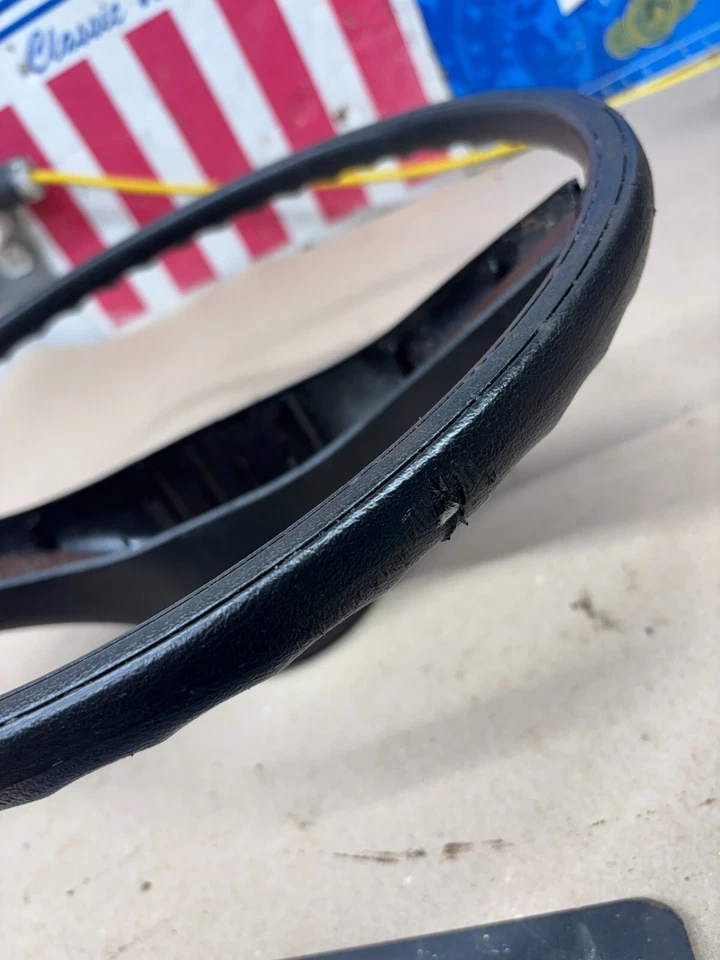 1974 75 1976 77 F100 F150 Maverick Mustang Torino Steering Wheel Oem THIN NICE - Image 2 of 4