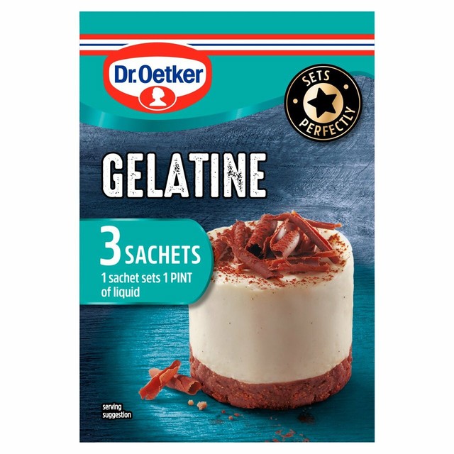 Dr.oetker gelatine sachets 3x 12g (5000254019280)