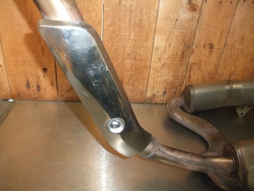 Honda VFR 800 A-2 VTEC 2002 Silenziatori di scarico OE GWO #226 - Foto 9 di 11