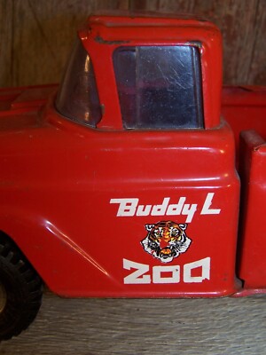 Vintage 1960's Buddy L Traveling Zoo Pressed Steel Toy Pick