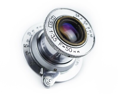 Vintage INDUSTAR-10 FED 50mm f/3.5 Soviet Lens M39 Sony E Mount | eBay