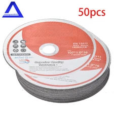 50 Pack 4"x.040"x5/8" Cut off Wheel - Metal & Stainless Steel Thin Cutting Discs