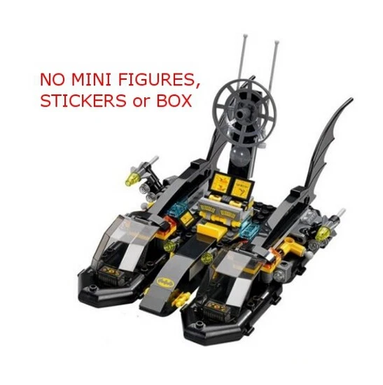 LEGO 76034 Batman The Batboat ONLY NO MINI FIGS STICKERS