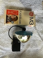 Vintage Polaroid Model 268 M3 Flashbulb Attachment With Extra Bulbs
