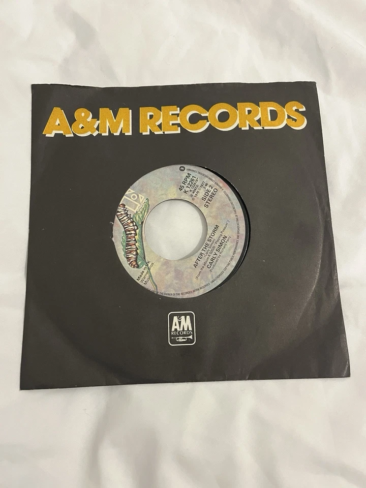 Carly Simon Nobody Does It Better 7” Vinyl Record James Bond Spy Who Loved Me - Image 2 of 4
