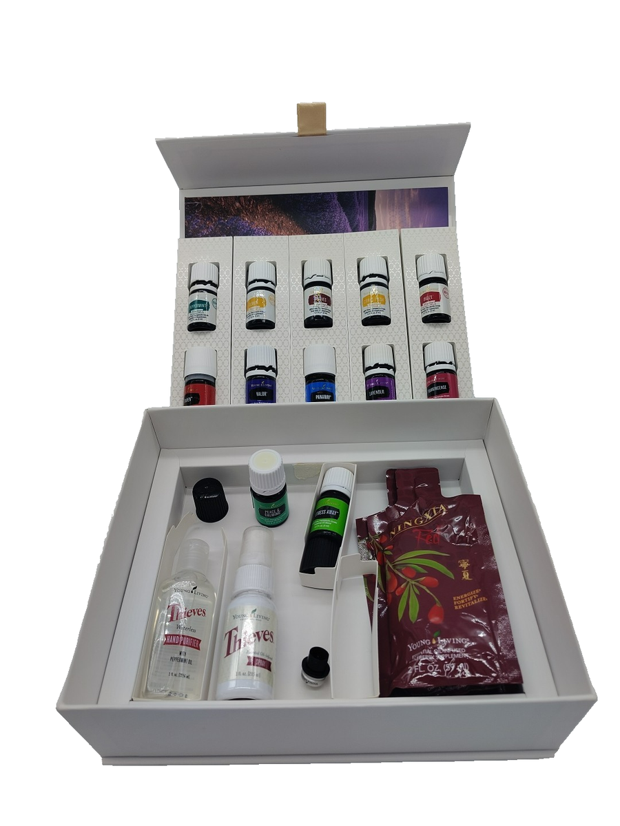 Young Living Premium Starter Kit 11 Essential Oils Seed to Seal | eBay
