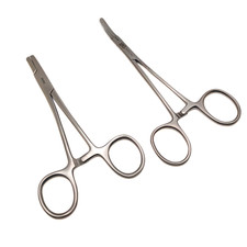 Dermal Anchor Tube Insertion Forceps 4mm  Clamp Holder 5.5" Body Piercing Tools