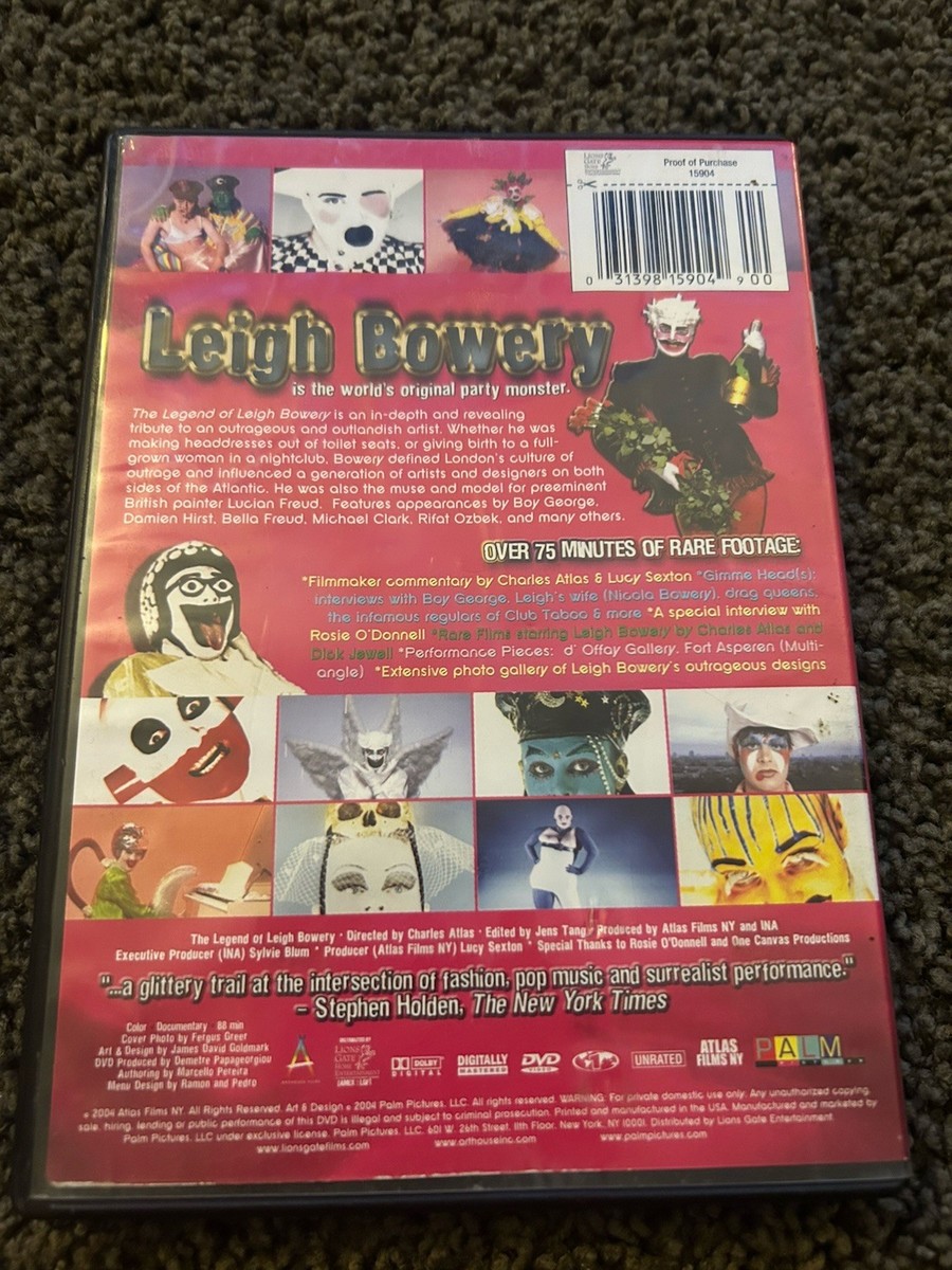 その他 Legend of Leigh Bowery [DVD] The Legend of Leigh Bowery (DVD, 2004) 660200309428| eBay