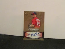 Jonathan PAPELBON🔥2006 SP Authentic Chirography RC AUTO #CH-JP /75 Red Sox