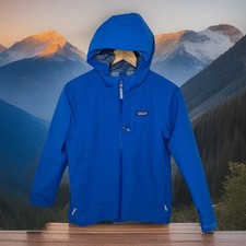 Patagonia Kids 4-in-1 Everyday Jacket M 10 Blue Full Zip Insulated Hooded