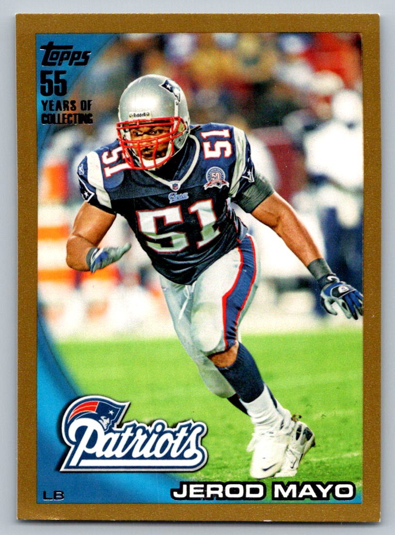 2010 Topps Gold  Jerod Mayo 272 1627/2010