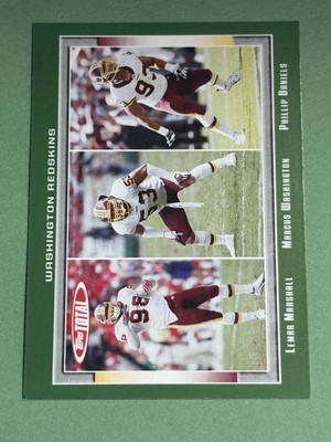 Lemar Marshall / Marcus Washington / Phillip Daniels 2006 Topps Total #72 U311