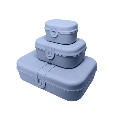 (Open Box) Koziol Lunch Bento Box for Camping, Outside, Office, Made in Germany