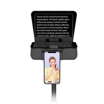 Desview Bestview T5 Camera Video Teleprompter for Smartphone iPad Live Streaming