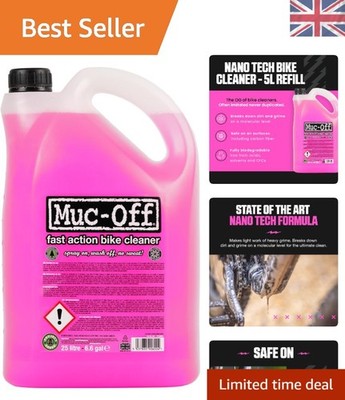 Sicherer & effektiver Muc-Off Fahrradreiniger 5L - Nano Tech, biologisch abbaubare Formel