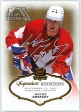 Wayne Gretzky 2015 Upper Deck The Cup Signature Renditions Autograph Card #SR-WG