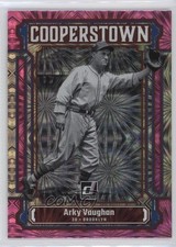 2023 Panini Donruss Cooperstown Pink Fireworks Arky Vaughan #CT3 HOF 2qw