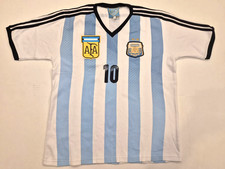 Argentina Messi 10 Soccer Jersey Size L New Unworn Buenos Aires Souvenir