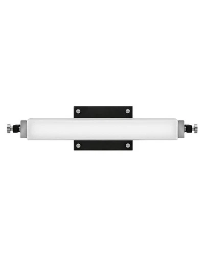 Hinkley Rollins 18" Wide Black and Chrome LED Bath Light - Picture 3 of 10