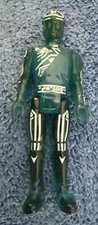 Product Image: Vintage 1982 TOMY Disney TRON Flynn Blue Translucent Action Figure Nice