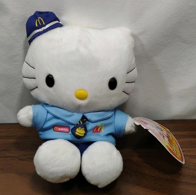 Sanrio Hello Kitty Dear Daniel McDonald s Manager Uniform Plush Vintage Asia '99