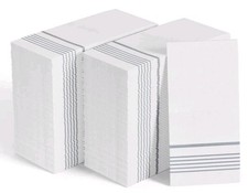 Jolly Chef 3-ply Bulk Napkins Paper Guest Towels for Sandwiches NTW-SILVER-400