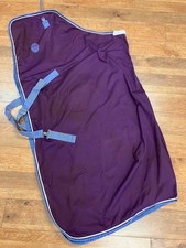 WeatherBeeta 6'0 purple cotton show summer sheet light travel stable rug (used)