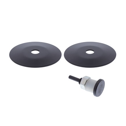 United Pacific 90015 Flange and Mandrel Kit, Polishing Wheel